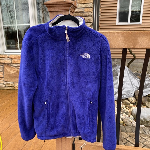 The North Face Jackets & Blazers - Purple fuzzy North Face jacket